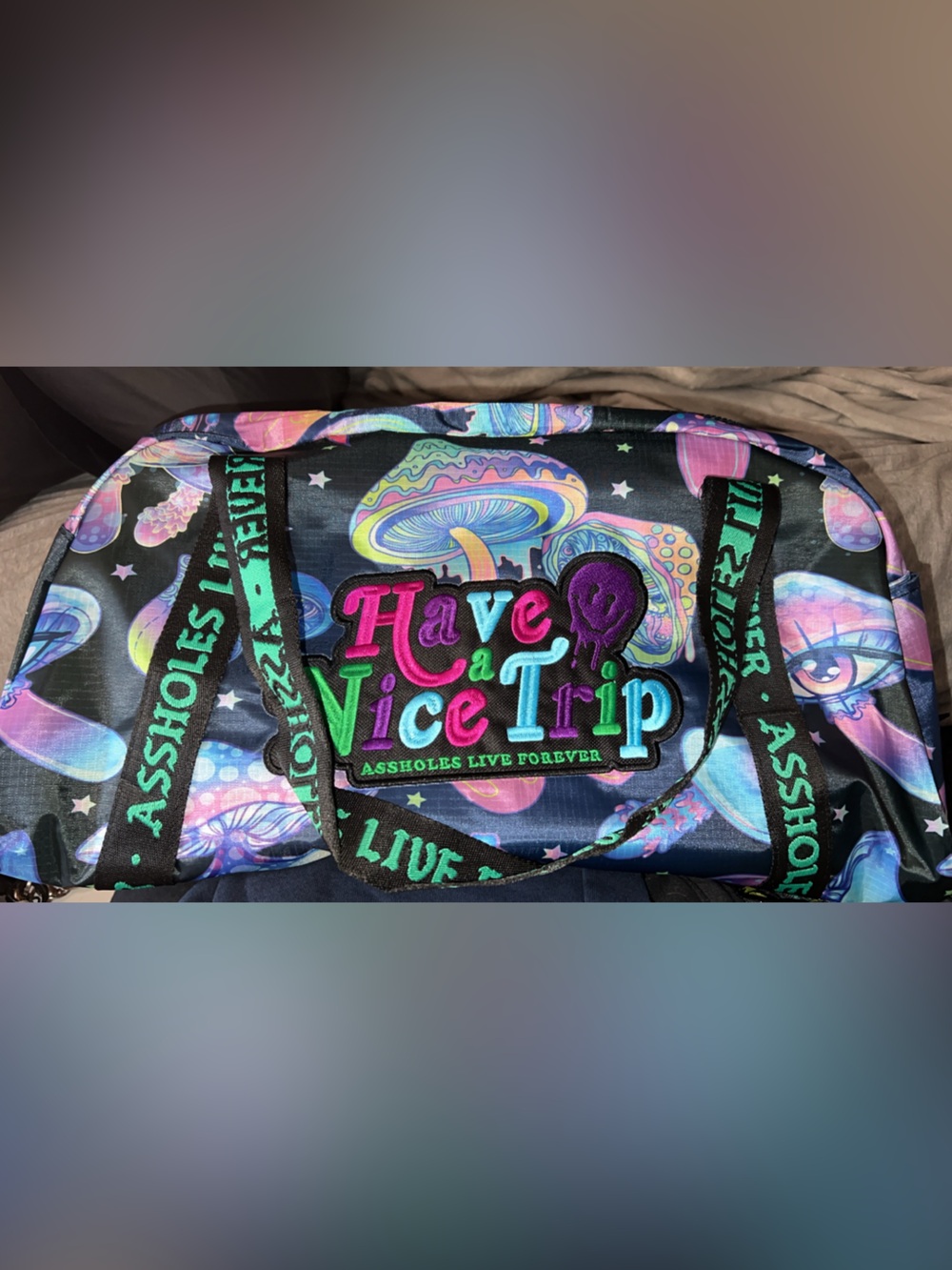 ALF Psychedelic Large Duffle Bag